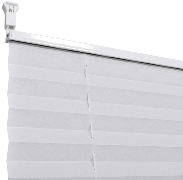 vidaXL Verdunklungsplissee 70×150 cm Weiß 240599 Bild 4