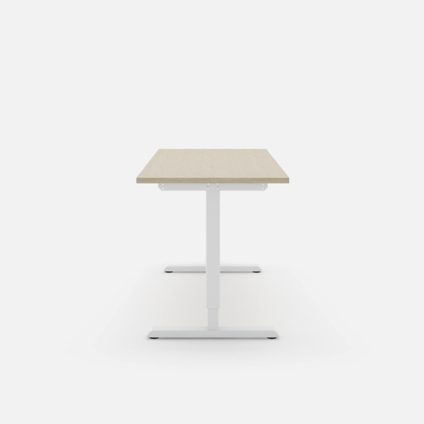 Steelforce 310 HC Schreibtisch - 180 , Eiche , Weiß Bild 4