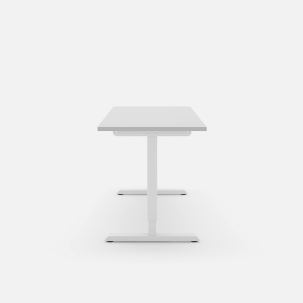 Steelforce 310 HC Schreibtisch - 180 , Eiche , Weiß Bild 2