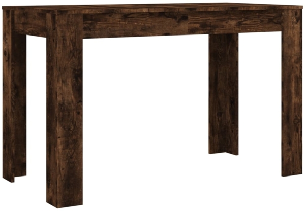 vidaXL Esstisch Räuchereiche 120x60x76 cm Holzwerkstoff 838189