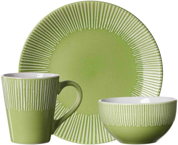 Ritzenhoff & Breker Banda Frühstücks-Set 18-teilig Grün