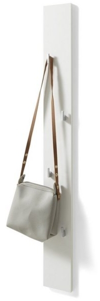 Garderobenleiste >Colan< in Weiß matt - 14x115x2cm (BxHxT) Bild 2