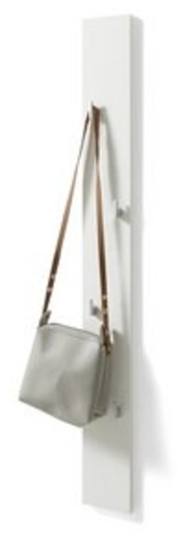 Garderobenleiste >Colan< in Weiß matt - 14x115x2cm (BxHxT) Bild 4