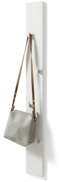 Garderobenleiste >Colan< in Weiß matt - 14x115x2cm (BxHxT) Bild 3