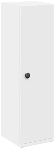 vidaXL Badezimmerschrank mit Rollenhalter Weiß 20,5x22x72 cm 858515