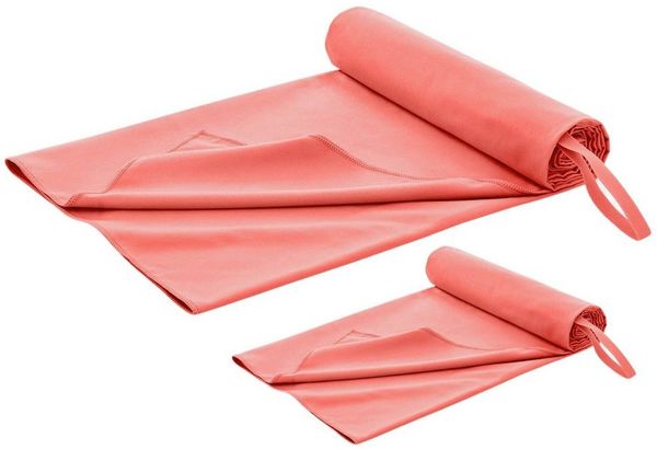 Blumtal Handtuch Fitness Handtuch im 2er Set, Mikrofaser Sporthandtuch Fitnessstudio, Mikrofaser (2-St), 80 x 40 cm