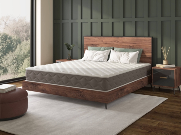 Dmora Einzelne Matratze Davie, Produkt aus Memory-Schaum, Schlafzimmermatratze, Schlafunterstützung, Made in Italy, 80x200 h21 cm, Weiß Bild 9