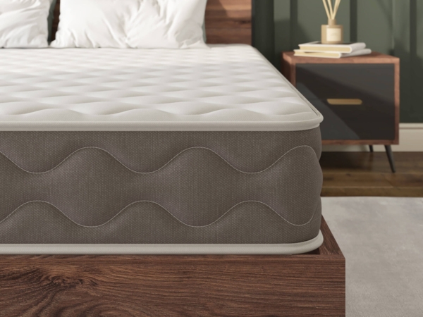 Dmora Einzelne Matratze Davie, Produkt aus Memory-Schaum, Schlafzimmermatratze, Schlafunterstützung, Made in Italy, 80x200 h21 cm, Weiß Bild 10