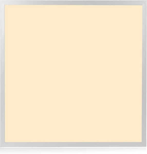 LUXULA LED Panel 62X62 cm Büro Einbauleuchte, LED fest integriert, Warmweiß, Backlight Ratserdeckenleuchte