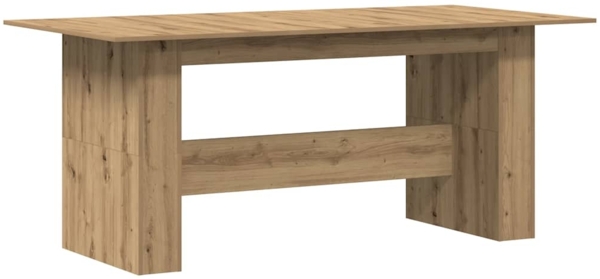vidaXL Esstisch Artisan-Eiche 180x90x76 cm Holzwerkstoff 855845