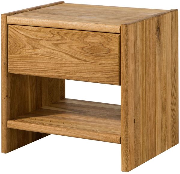 Nachttisch Wildeiche 40x33x40 natur geölt TomMe #109