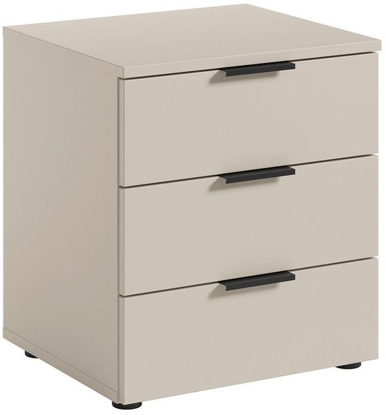 Kommode Linus / Linz, Holzwerkstoff, Beige, 45 x 50 x 40 cm