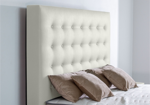 Meisterbetten Boxspringbett Kimm 200x200 in KL-Light Beige, Matratzenbezug Nano, Ergoflex-Topper Bild 4