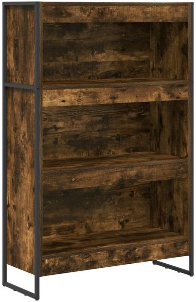 Bücherregal | Standregal Raucharbe 80 x 30 x 155 cm Holzwerkstoff