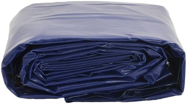 vidaXL Abdeckplane Blau 5x7 m 650 g/m² 156177 Bild 3