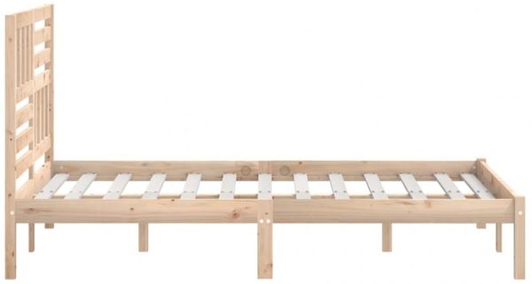 vidaXL Massivholzbett Kiefer 140x200 cm [3101023] Bild 6