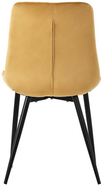 ML-DESIGN Polsterstuhl Esszimmerstühle mit Rückenlehne moderne Design Lounge mit Metallbeinen (2 St), Wohnzimmerstuhl Esstischstühle 2er Set Küchenstuhl Samt Bild 3