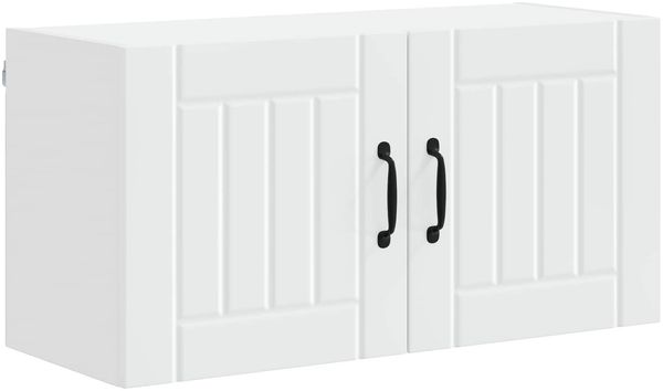 vidaXL Wandschrank LUCCA Weiß 80 x 31 x 40 cm Holzwerkstoff 884934 Bild 2