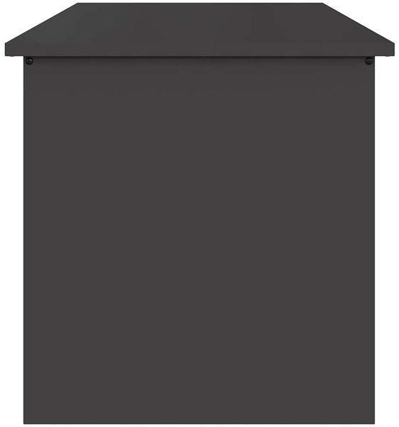 vidaXL Gartenlagerkissenbox Stahl 80 x 50,5 x 50 cm 180 Schwarz 874567 Bild 7