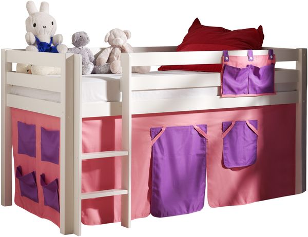 Spielbett Pino mit Textilset \"Bella\"