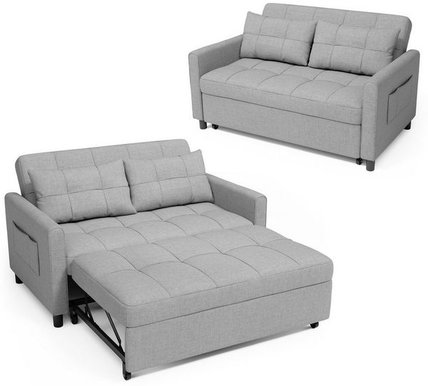 Bealife Schlafsofa 2-Sitzer, Drei verstellbare Rückenlehnenwinkel, B:135CM