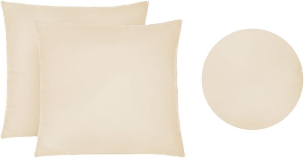 biberna Feinjersey-Spannbetttuch 0077144, kitt, 2x 40x40cm Bild 5