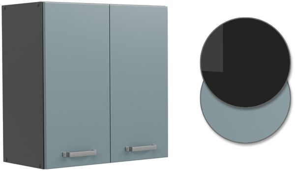 Hängeschrank R-Line Blau-Grau 60 cm Vicco Bild 6