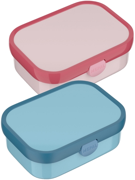 Mepal CAMPUS Brotdose mit Gabel cool blue & cool pink 2er Set (2025)