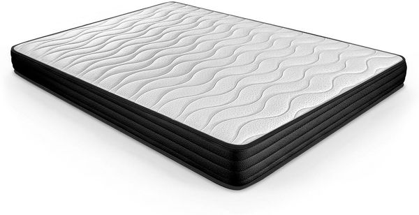 Duérmete Online Viskoelastische Matratze, Pocket Visco, wendbar (Winter-Sommer), Härte: mittel bis hoch, Dicke 13 cm, milbendicht, antibakteriell und hypoallergen, 90x200 cm