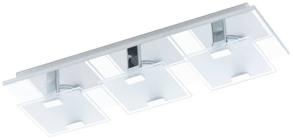 Eglo 93313 Wandleuchte/Deckenleuchte LED VICARO chrom, LED max. 3X2,5W