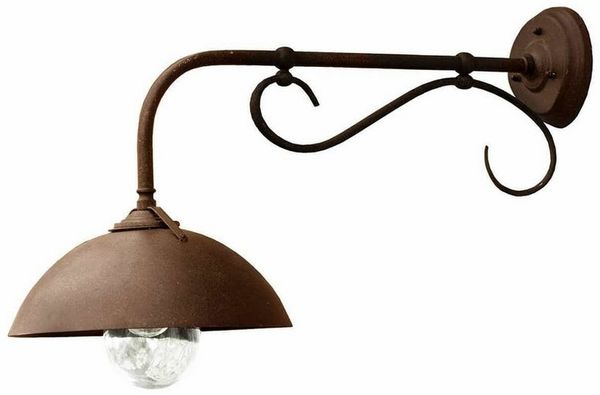 Mirabeau Außen-Wandleuchte Außenwandlampe Lupia dunkelbraun