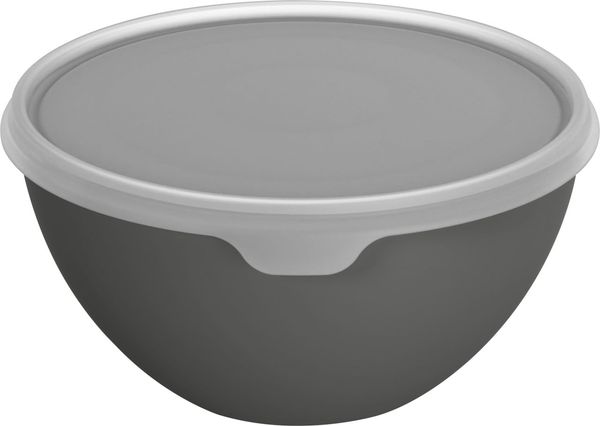 Rotho Schüssel + Deckel Caruba 3 L schwarz