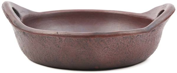 Der Ethnic Tiefe Teller - Terrakotta - Terrakotta - 25x21x7.5cm