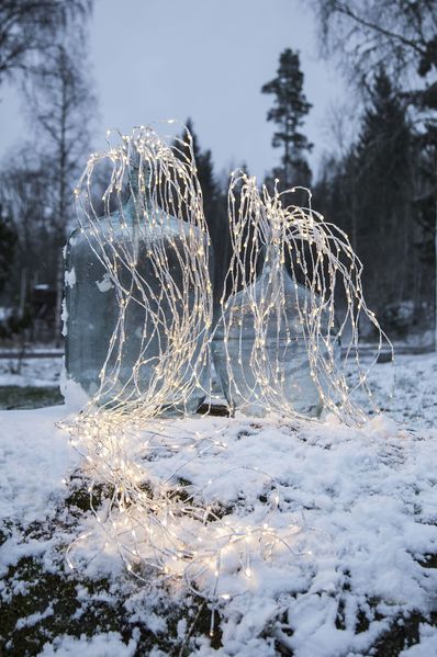 Star 487-10, LED-Lichterbündel "Waterfall", 280 warmwhite LED