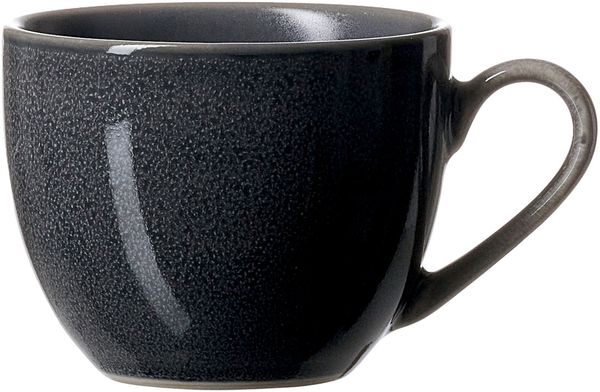 Ritzenhoff & Breker 'TOLEDO' Kaffeetasse, Steinzeug anthrazit, 9 x 5 x 7 cm, spülmaschinengeeignet