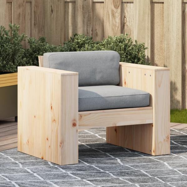 vidaXL Gartensessel 79x60x62 cm Massivholz Kiefer 832365