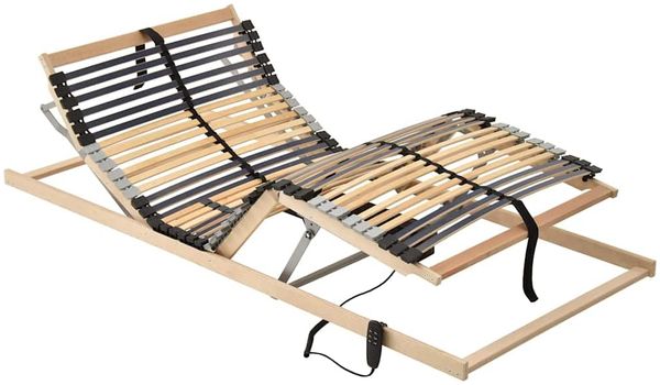 vidaXL Bett-Lattenrost Braun 100 x 190 cm Massivholz Buche 42015275