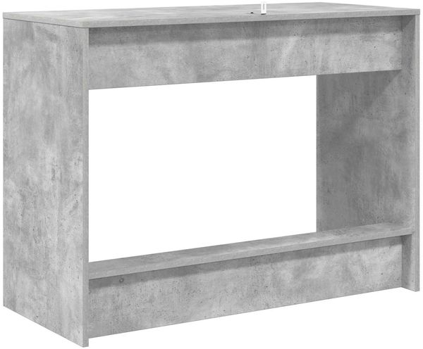vidaXL Bett-Schreibtisch Betongrau Holzwerkstoff 100 x 45 x 75 cm 893734 Bild 5