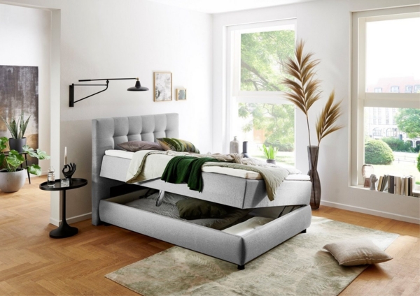 ATLANTIC home collection Boxbett LILO, inkl. Bettkasten und Topper