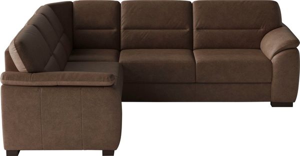 sit&more Ecksofa Montego L-Form, B: 255 cm, wahlweise mit Bettfunktion und Schubkasten