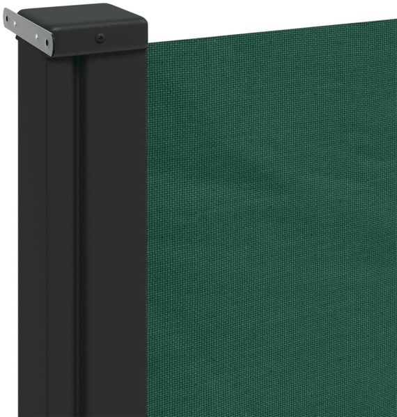 vidaXL Seitenmarkise Ausziehbar Dunkelgrün 160x300 cm 4004320 Bild 7