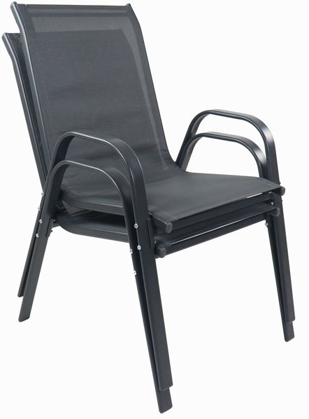 VCM Gartenmöbel-Set Sonlas 920590 Anthrazit H. 89 x B. 55 x T. 55 cm Bild 2