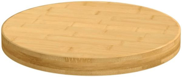 vidaXL Tischplatte Ø50x4 cm Bambus 352687 Bild 2