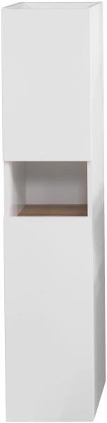 Midischrank >Quickset 947< (BxHxT: 30x140x33 cm) in Weiß Glanz