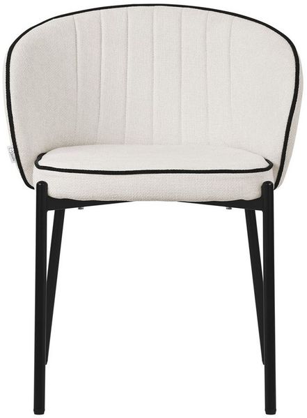 ML-DESIGN Polsterstuhl Esszimmerstühle mit Armlehne & Rückenlehne Ergonomische moderne Design (6 St), Armlehnstuhl mit Metallbeine 6er Set Beige Lounge Sessel bis 120kg