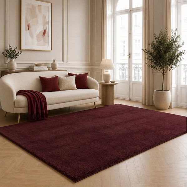 the carpet Teppich kuschelig & Super Soft, Anti-Rutsch Unterseite, rechteckig, Höhe: 16 mm, Waschbar bis 30 Grad, Felloptik, Wohnzimmer Teppich, Kundenliebling