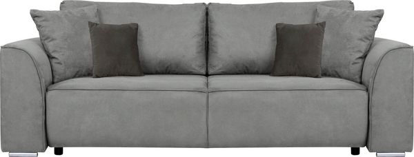 INOSIGN 3-Sitzer Beatrice Schlafsofa, wahlweise auch mit Bettfunktion und Bettkasten, incl. 2 Zierkissen