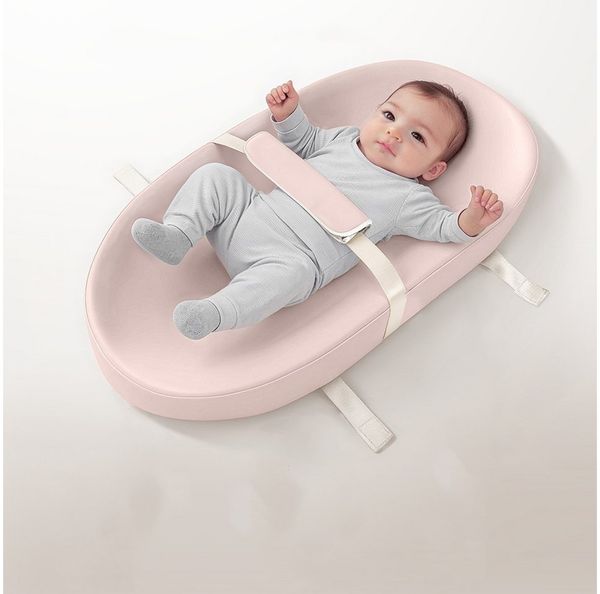 Comomy Wickelauflage Wickeltisch Matte Kunstleder+Schaum, Weich & Wasserdicht, Rutschfest & Pflegeleicht 80×40×10cm