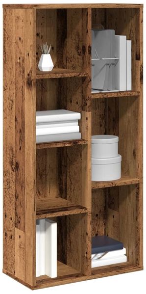 vidaXL Bücherregal Altholz-Optik 50x25x104 cm 855964