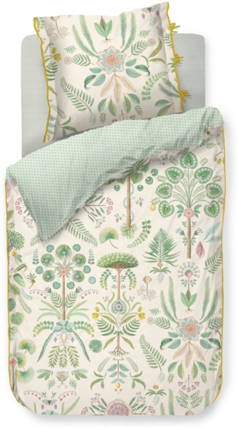 Pip Studio Bettwäsche Bamboleo Off-White Perkal 135 x 200 + 80 x 80 cm